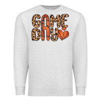 Oatmeal Heather game day basketball Premium Sweatshirt - MaliasSmallBusiness