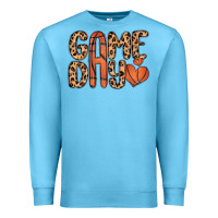 Ocean Blue game day basketball Premium Sweatshirt - MaliasSmallBusiness
