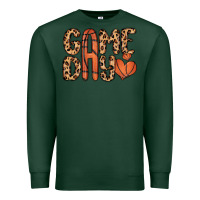 Sports Green game day basketball Premium Sweatshirt - MaliasSmallBusiness