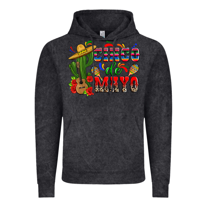 Cinco De Mayo Cactus Vintage Hoodie by Zillion Design Studio | Teevron