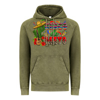 Vintage Olive cinco de mayo cactus Vintage Hoodie - Zillion Design Studio