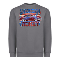 Storm American honey 4th of july Heavyweight Sweatshirt - CowGirlArtShop