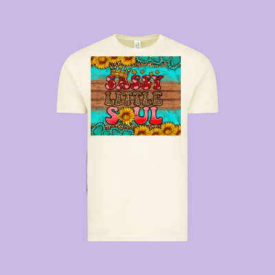 Sassy Little Soul Vintage Tee Designed By Hra Design Shop