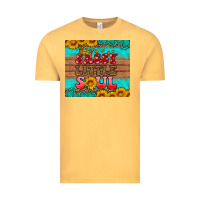 Vintage Mustard sassy little soul Vintage Tee - HRA Design Shop
