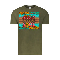 Vintage Olive sassy little soul Vintage Tee - HRA Design Shop