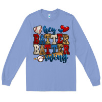 Colony Blue hey batter batter swing baseball Long Sleeve Tee - Jasminsmagicworld