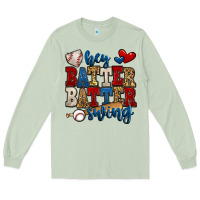 Matcha hey batter batter swing baseball Long Sleeve Tee - Jasminsmagicworld