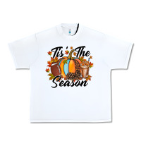 White tis is season Urban Heavy Tee - RacoonDesign