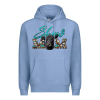 Colony Blue show mom aztec cowhide black angus Premium Hoodie - Artiststas