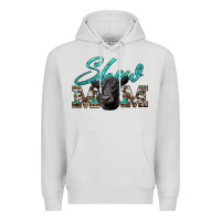 Dove Grey show mom aztec cowhide black angus Premium Hoodie - Artiststas