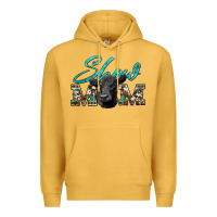 Mustard show mom aztec cowhide black angus Premium Hoodie - Artiststas