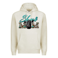 Oatmeal Heather show mom aztec cowhide black angus Premium Hoodie - Artiststas