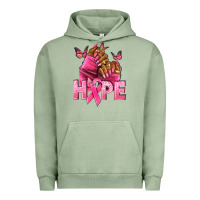 Pigment Oil Green hope cancer nails Urban Hoodie - NancyCooperArtShop