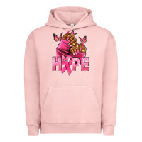 Pigment Salmon hope cancer nails Urban Hoodie - NancyCooperArtShop