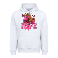 White hope cancer nails Urban Hoodie - NancyCooperArtShop