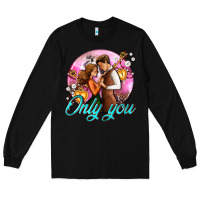 Black only you and couple with keys Long Sleeve Tee - AdoDesignShop