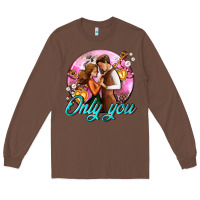 Chestnut only you and couple with keys Long Sleeve Tee - AdoDesignShop