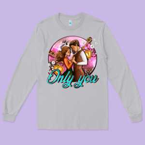 Only You And Couple With Keys Long Sleeve Tee Designed By Adodesignshop