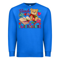 True Royal i teach sweethearts Premium Sweatshirt - NancyCooperArtShop