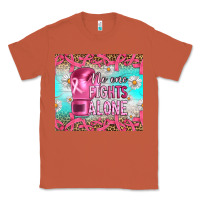 Copper Breast cancer  no one fıghts alone tumbler Classic Tee - Artiststas