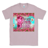Lilac Breast cancer  no one fıghts alone tumbler Classic Tee - Artiststas