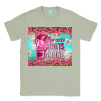 Matcha Breast cancer  no one fıghts alone tumbler Classic Tee - Artiststas