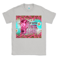 Moon Dust Breast cancer  no one fıghts alone tumbler Classic Tee - Artiststas