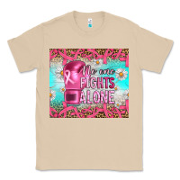Mushroom Breast cancer  no one fıghts alone tumbler Classic Tee - Artiststas