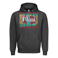 Charcoal Heather western mother's day mini Zipper Hoodie - BarkalooDesign