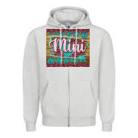 Dove Grey western mother's day mini Zipper Hoodie - BarkalooDesign