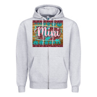 Heather Grey western mother's day mini Zipper Hoodie - BarkalooDesign
