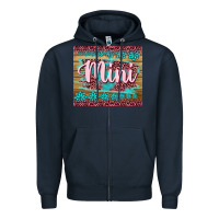 Navy western mother's day mini Zipper Hoodie - BarkalooDesign
