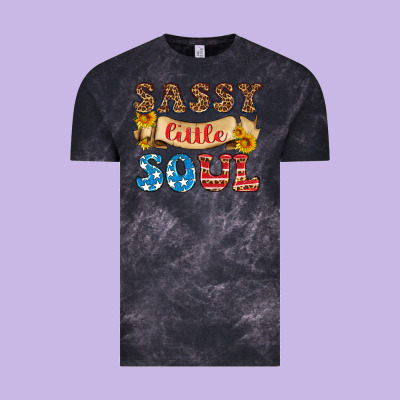 Sassy Little Soul Vintage Tee Designed By Hra Design Shop