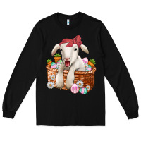 Black easter lamb Long Sleeve Tee - Jasminsmagicworld