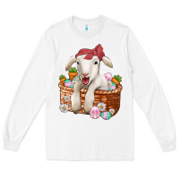 White easter lamb Long Sleeve Tee - Jasminsmagicworld