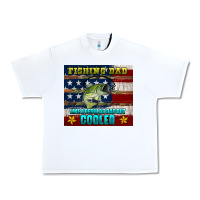 White fishing dad like a regular but cooler Urban Heavy Tee - HRA Design Shop