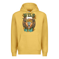 Antique Gold wild west Premium Hoodie - Artiststas