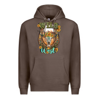 Coffee wild west Premium Hoodie - Artiststas