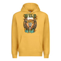 Mustard wild west Premium Hoodie - Artiststas
