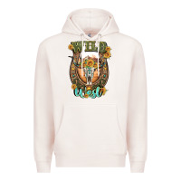 Pale Pink wild west Premium Hoodie - Artiststas