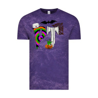 Cloud Purple pt Vintage Tee - CowhideDigitalArt