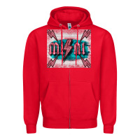 Red western mini pink glitter Zipper Hoodie - BarkalooDesign