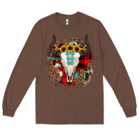 Chestnut bullskull christmas Long Sleeve Tee - JahusDesignShop