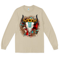 Mushroom bullskull christmas Long Sleeve Tee - JahusDesignShop