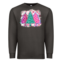 Smoke christmas leopard trees Premium Sweatshirt - MaliasSmallBusiness