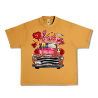 Peanut Butter valentine's day truck love bird letter Urban Heavy Tee - FaDigitalArtStudio