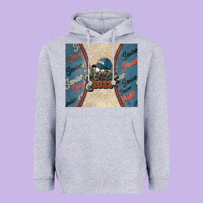 Senior Baseball 2023 Heavyweight Hoodie Designed By Nancycooperartshop