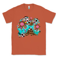 Copper race sunflower patches Classic Tee - AdoDesignShop