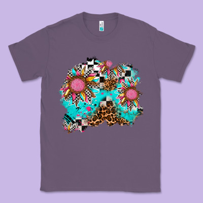 Race Sunflower Patches Classic Tee Designed By Adodesignshop