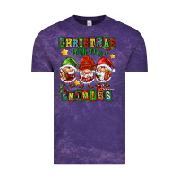 Cloud Purple christmas with my gnomies Vintage Tee - FaDigitalArtStudio